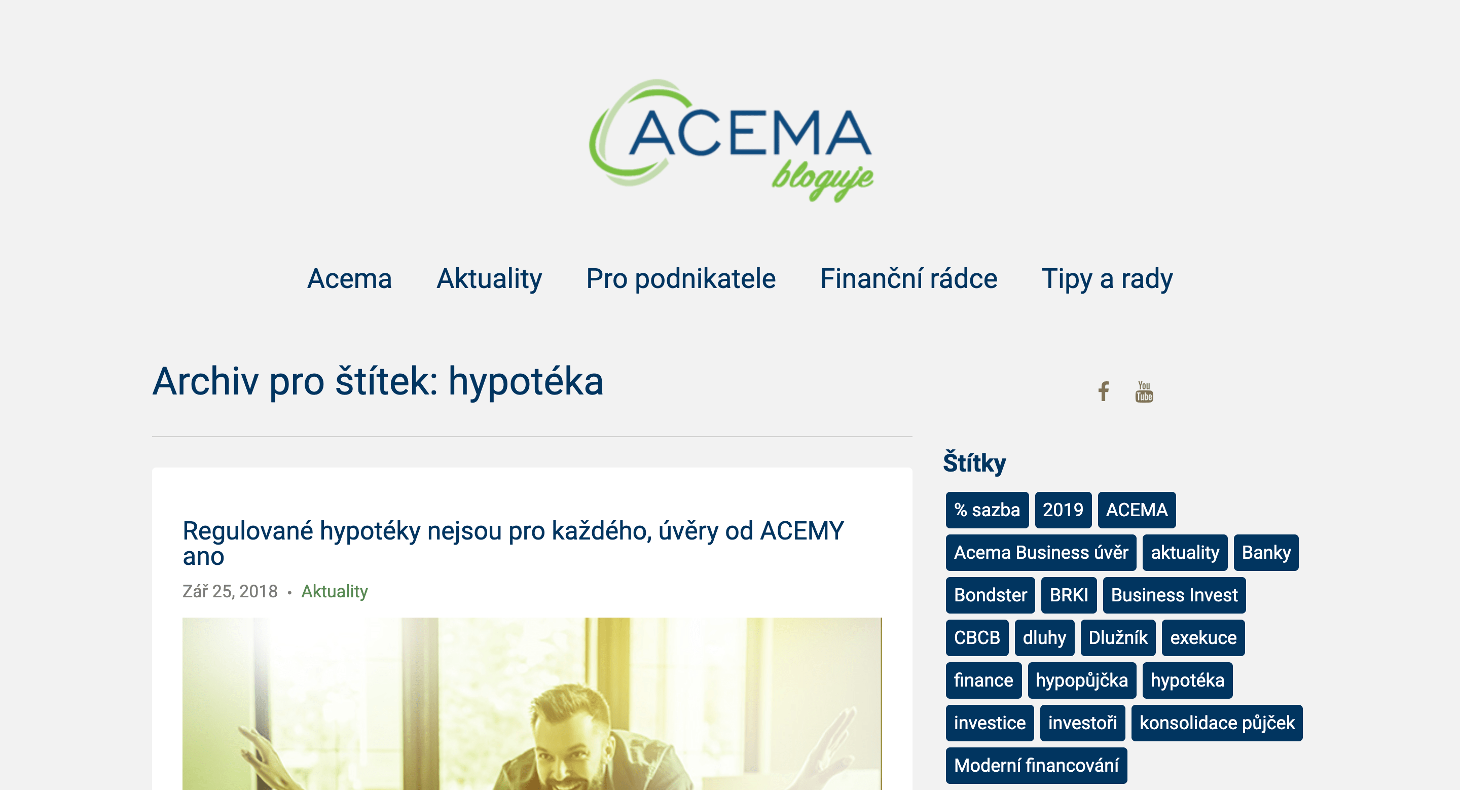 Acema Credit hypotéka zkušenosti a diskuze