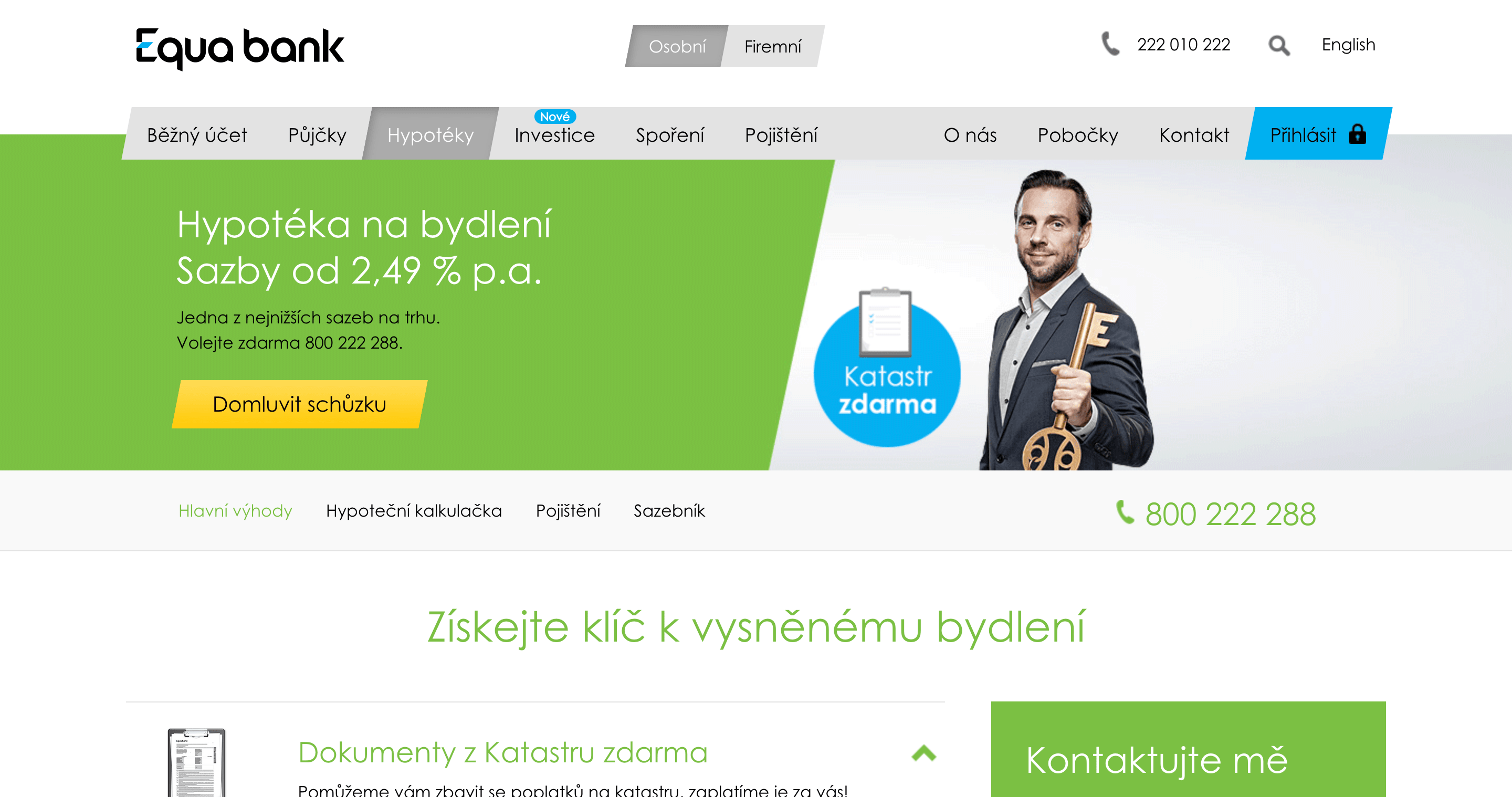 Equa bank hypotéka zkušenosti a diskuze