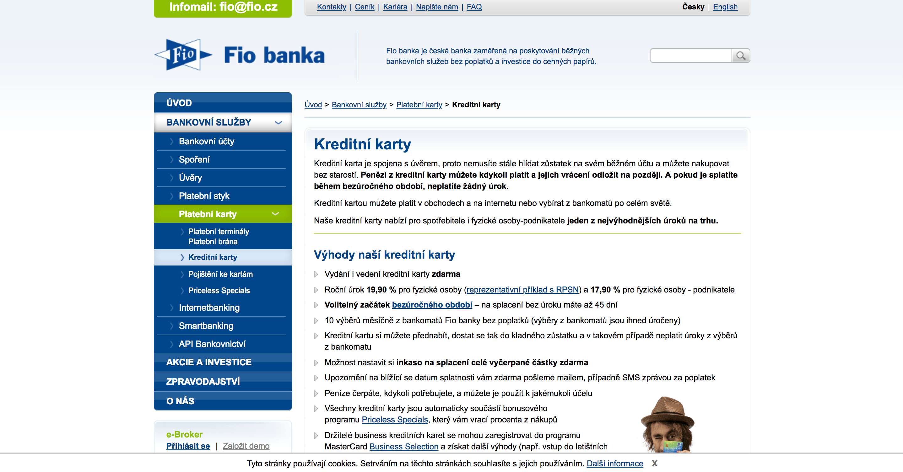 Kreditní karta od Fio banky zkušenosti a diskuze