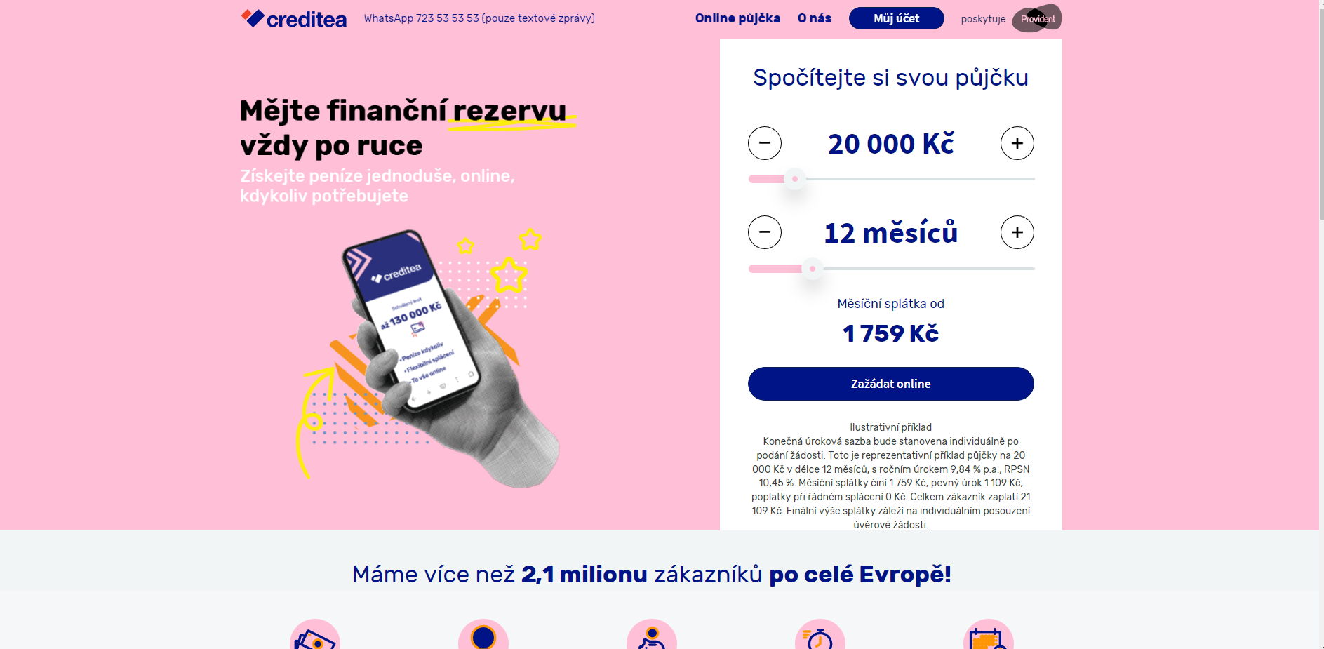 Creditea zkušenosti a diskuze