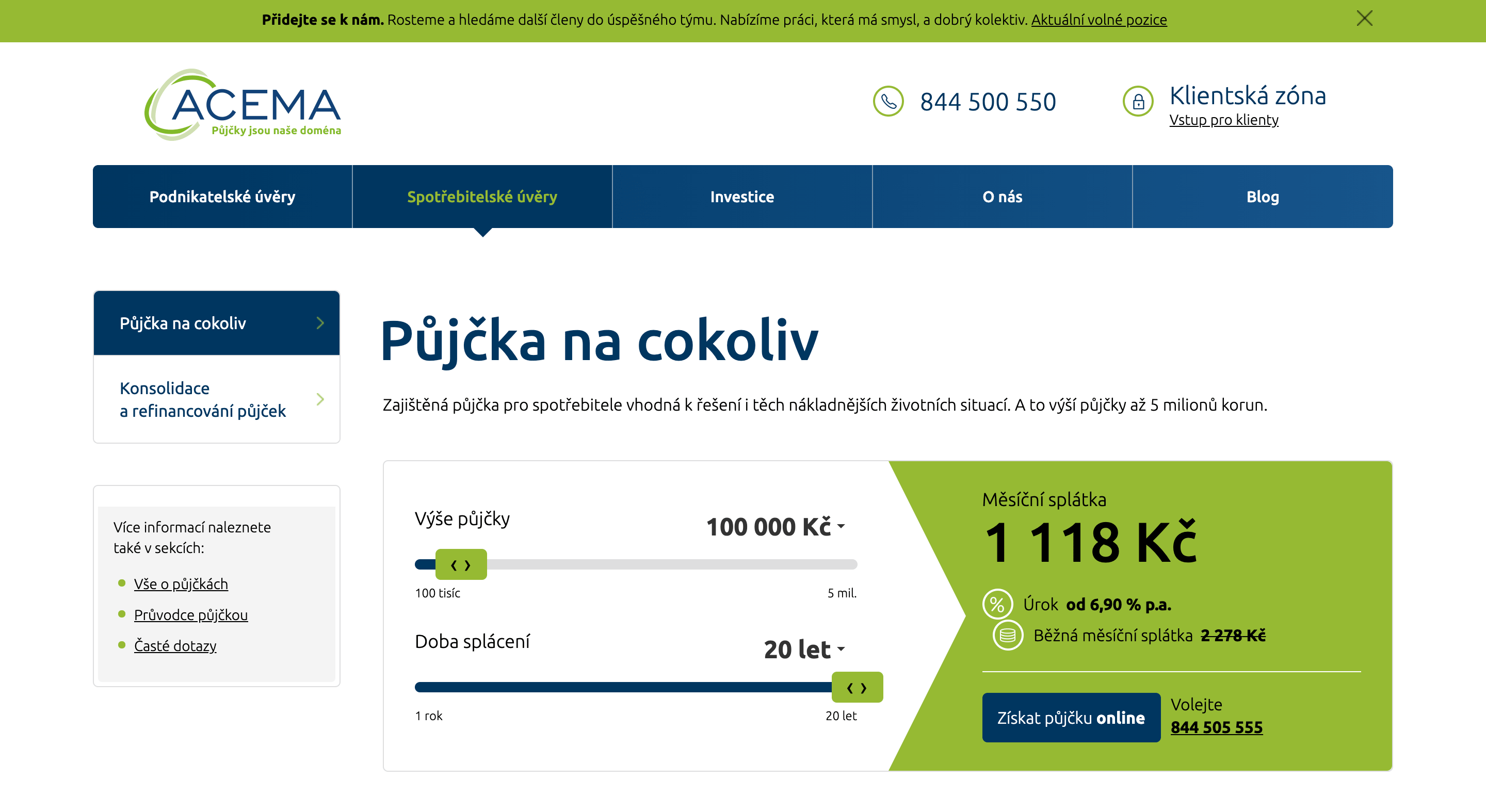 Acema Credit zkušenosti a diskuze
