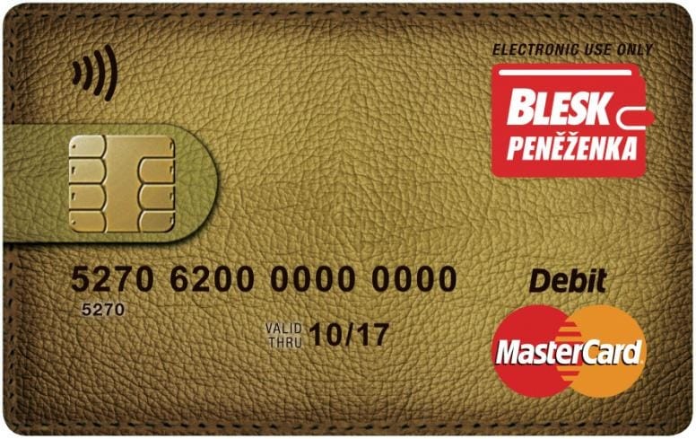 Blesk peněženka
