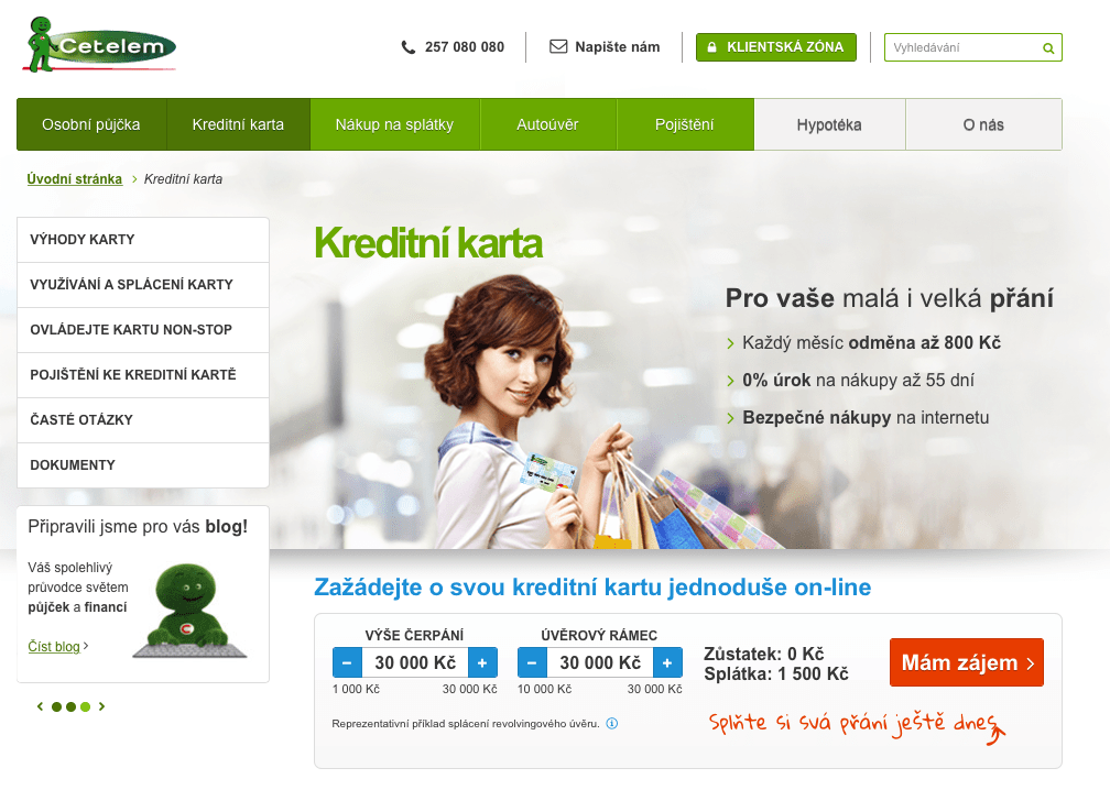 Kreditní karta Cetelem zkušenosti a diskuze