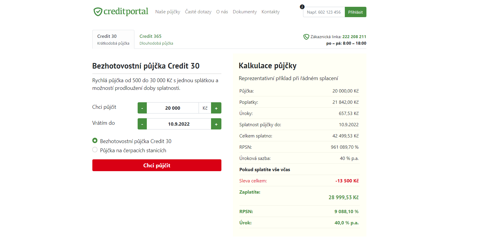 CreditPortal zkušenosti a diskuze