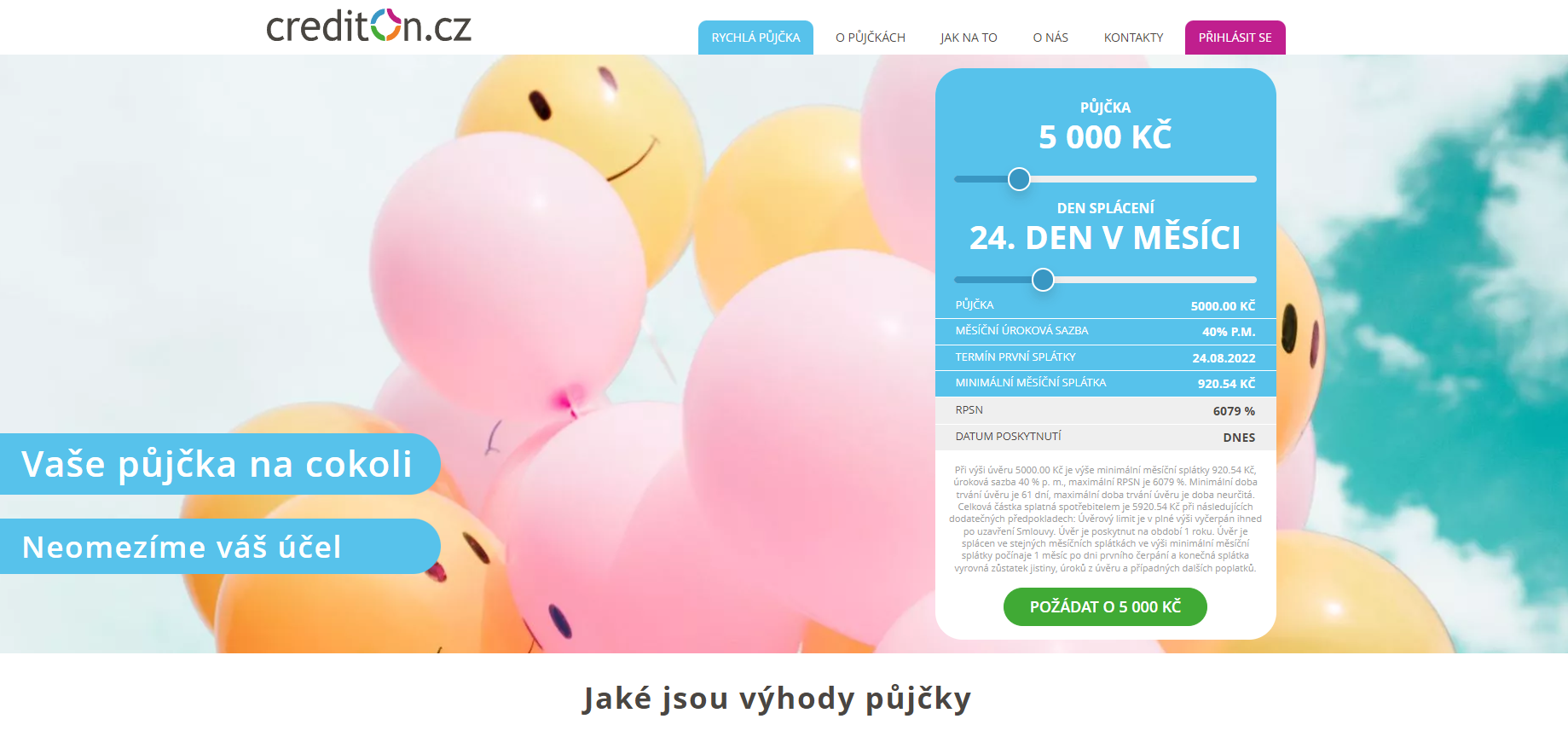 CreditOn půjčka zkušenosti a diskuze