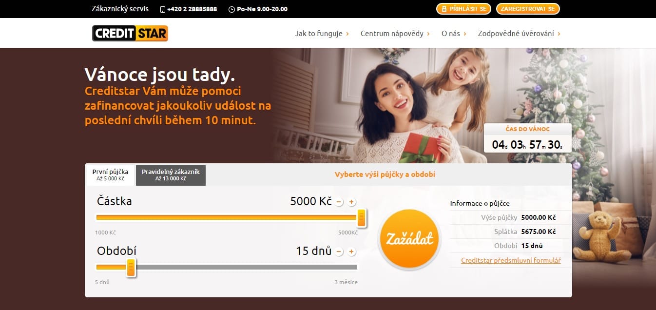 Creditstar zkušenosti a diskuze