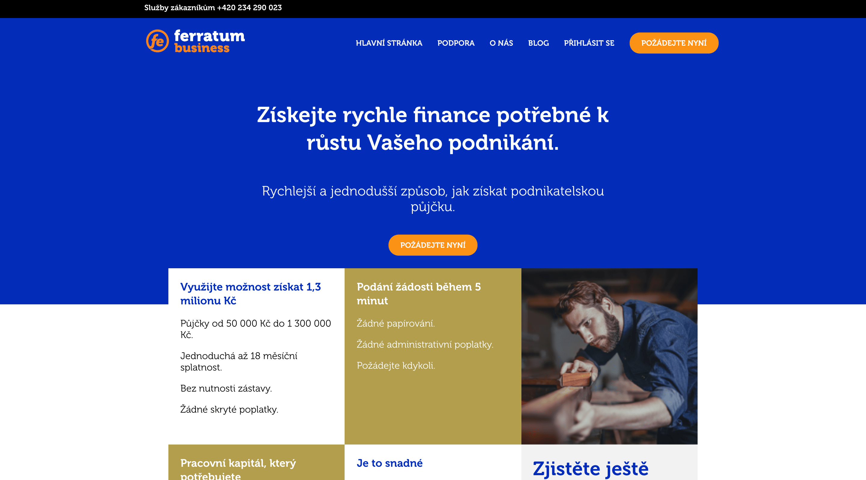 Ferratum Business zkušenosti a diskuze