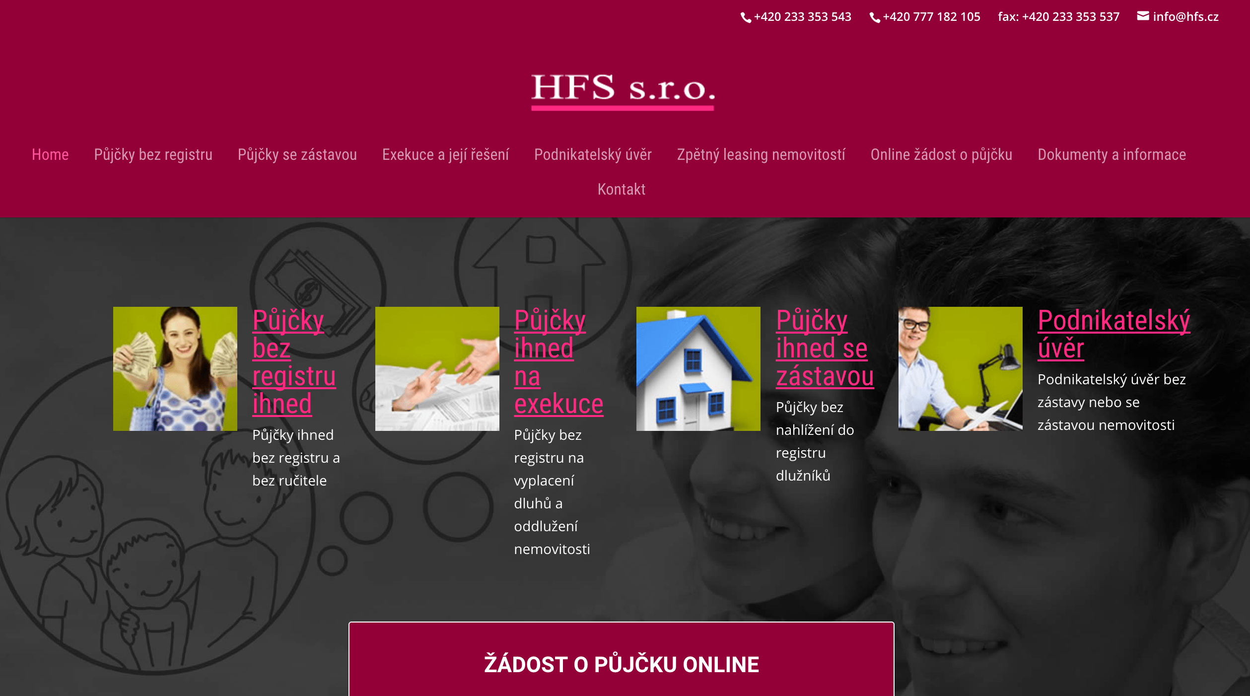 HFS půjčky zkušenosti a diskuze