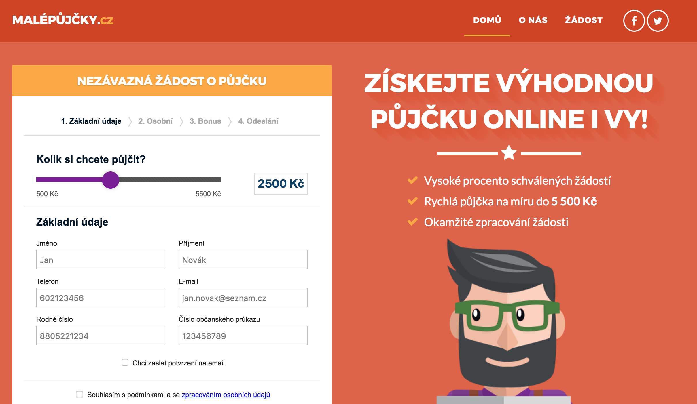 MaléPůjčky zkušenosti a diskuze