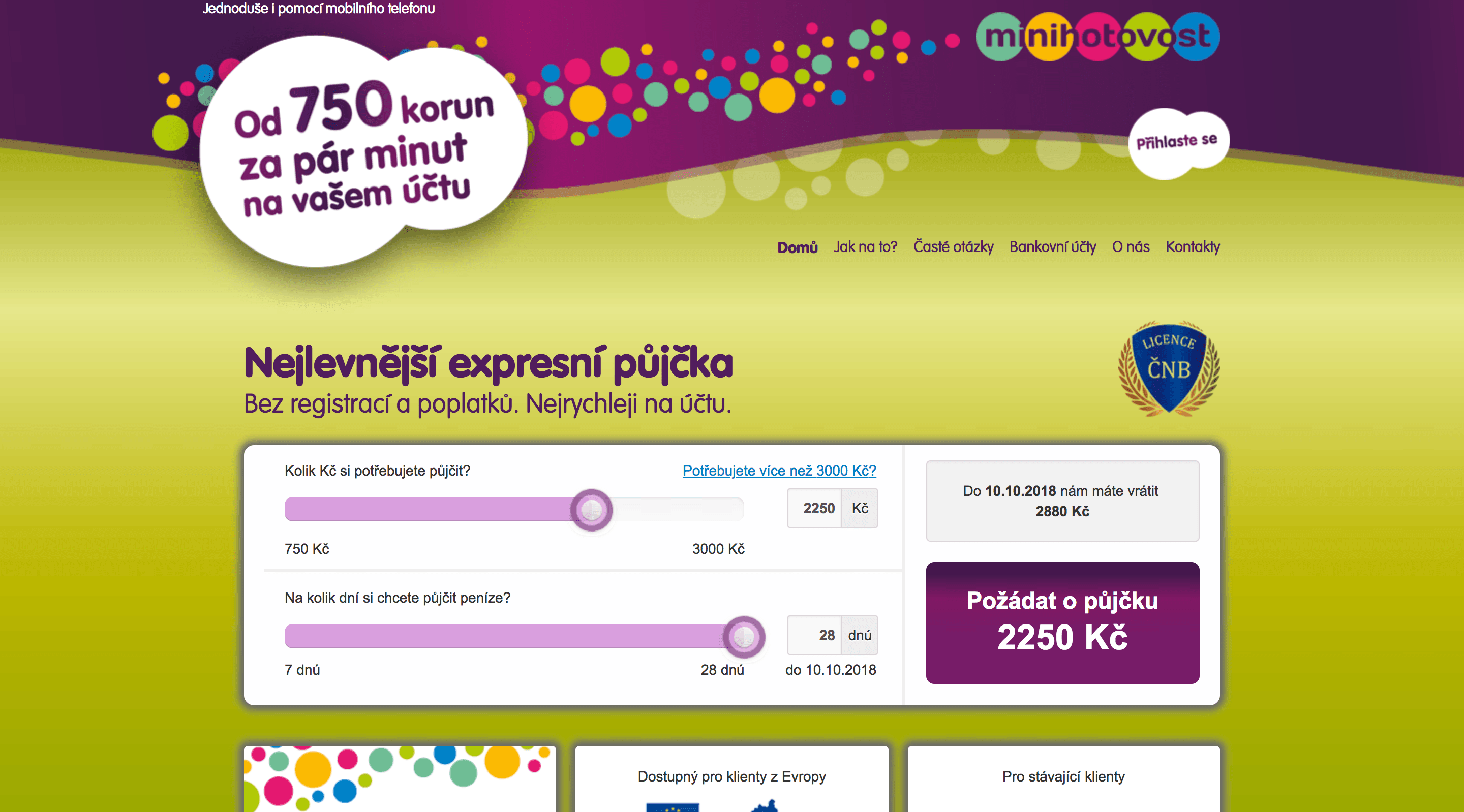 Minihotovost zkušenosti a diskuze