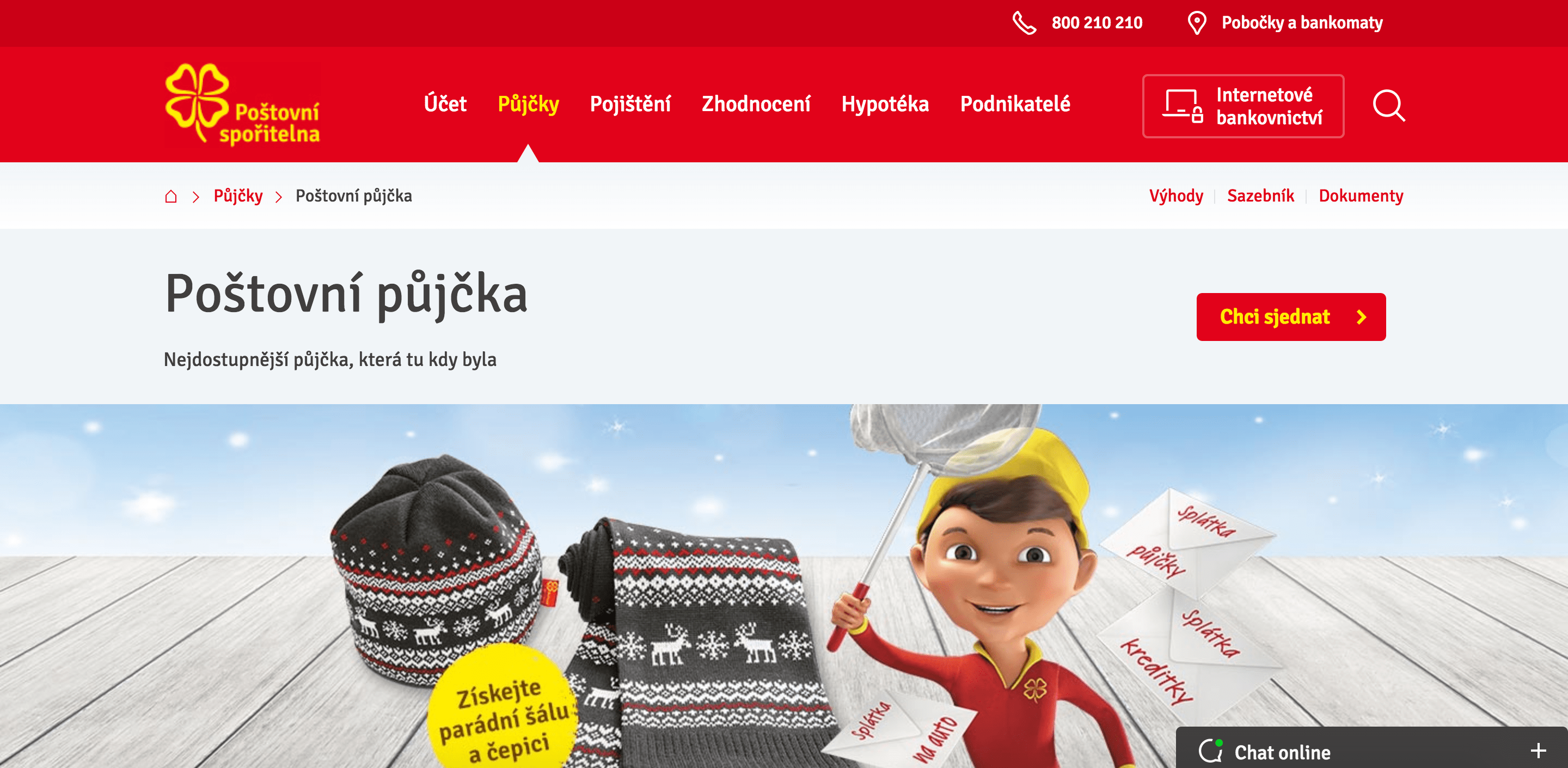 Půjčka na cokoliv od Poštovní spořitelny zkušenosti a diskuze