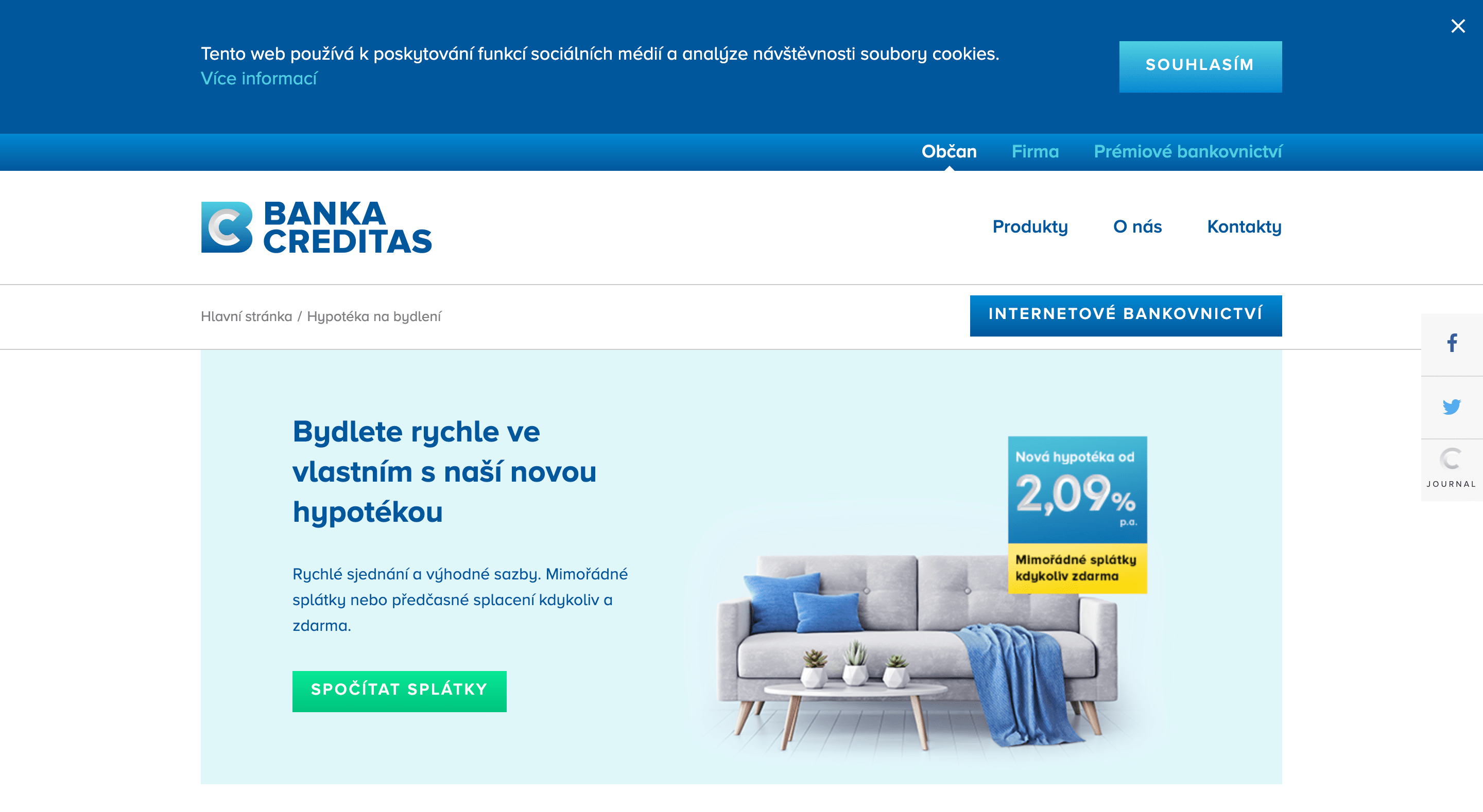 Úvěr na bydlení Creditas zkušenosti a diskuze
