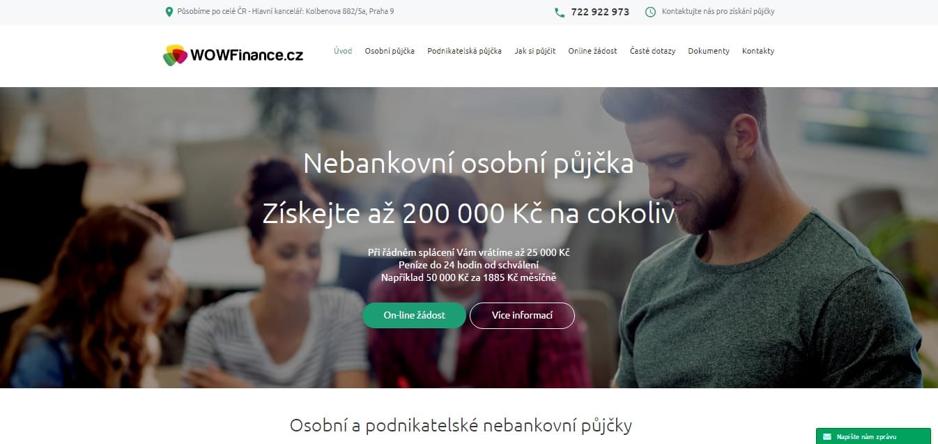 WOW Finance zkušenosti a diskuze