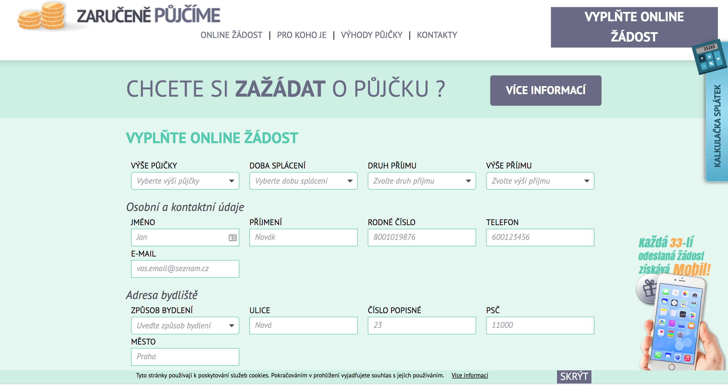 Zaručeně půjčíme zkušenosti a diskuze