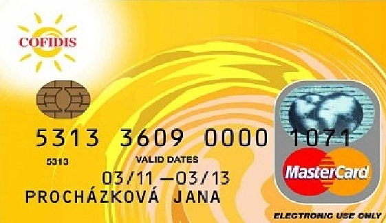 Kreditní karta Cofidis