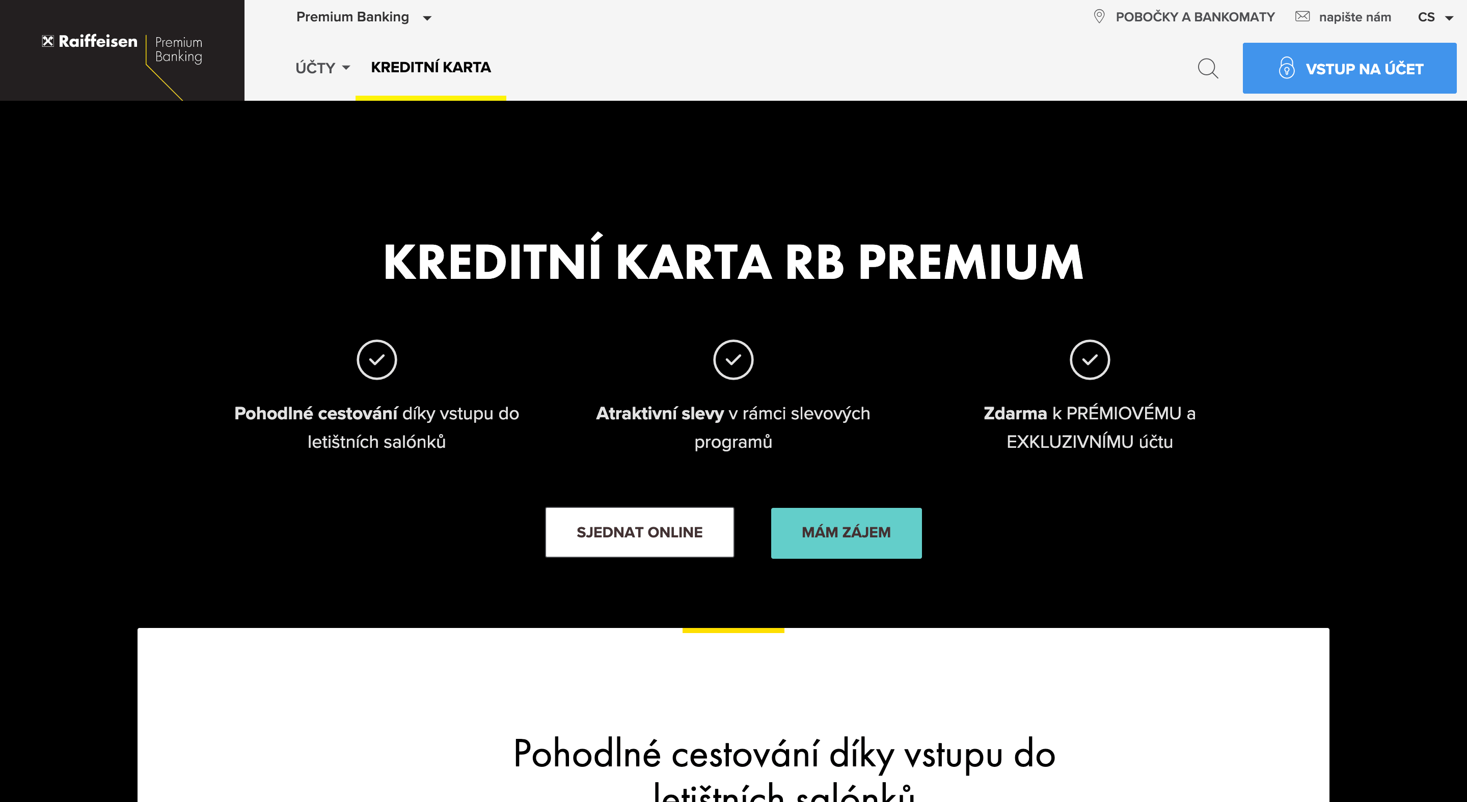 Kreditní karta RB PREMIUM zkušenosti a diskuze