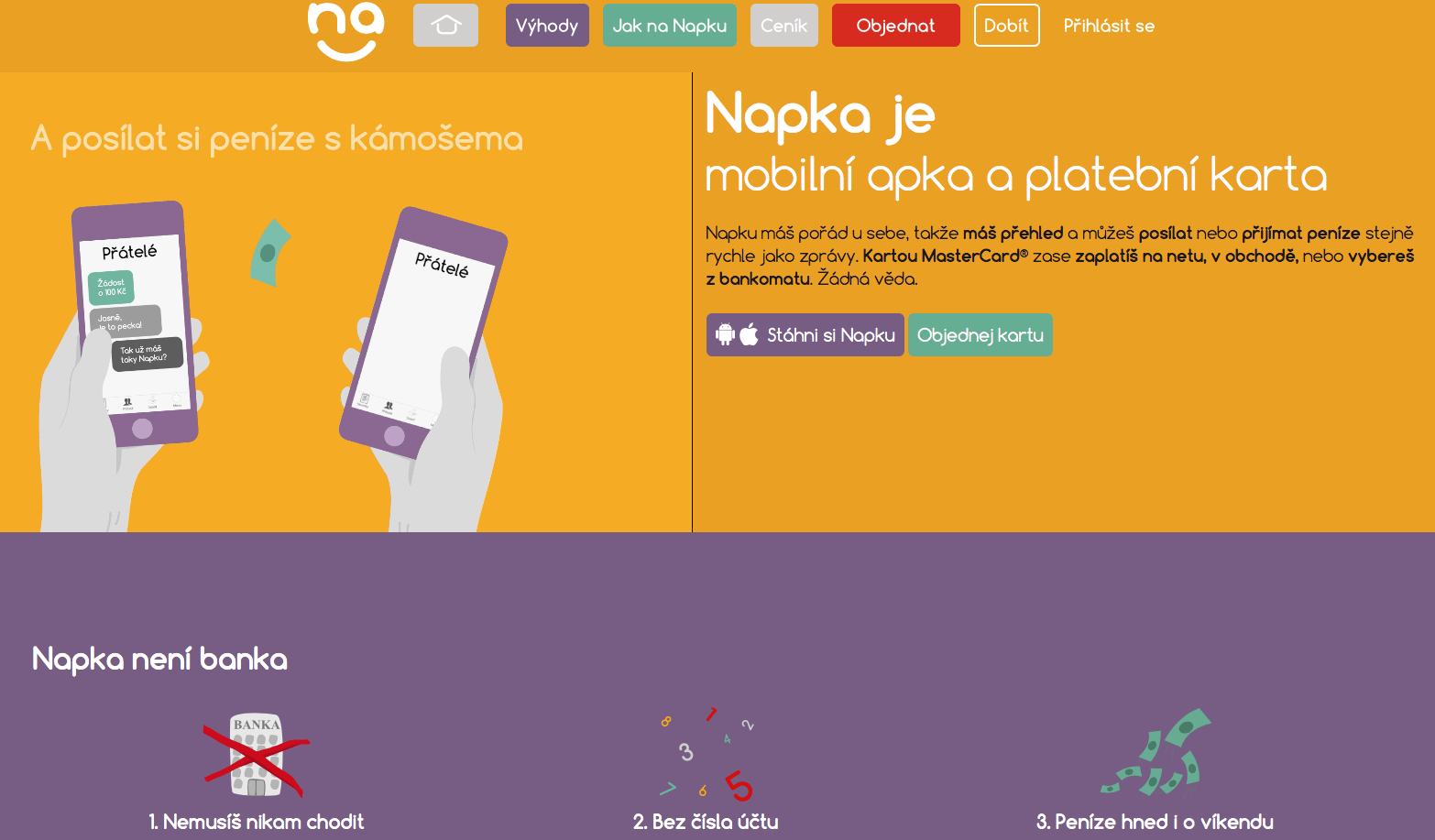 Napka karta zkušenosti a diskuze