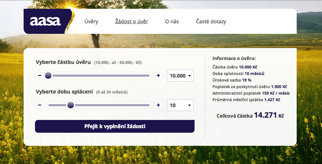 Aasa půjčka zkušenosti a diskuze