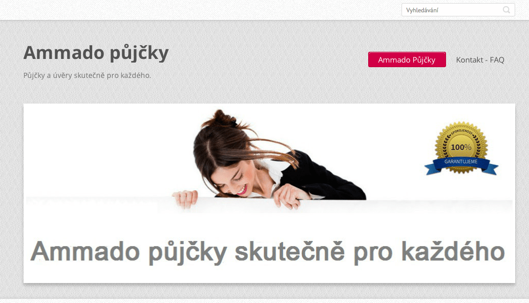 Ammado půjčky zkušenosti a diskuze