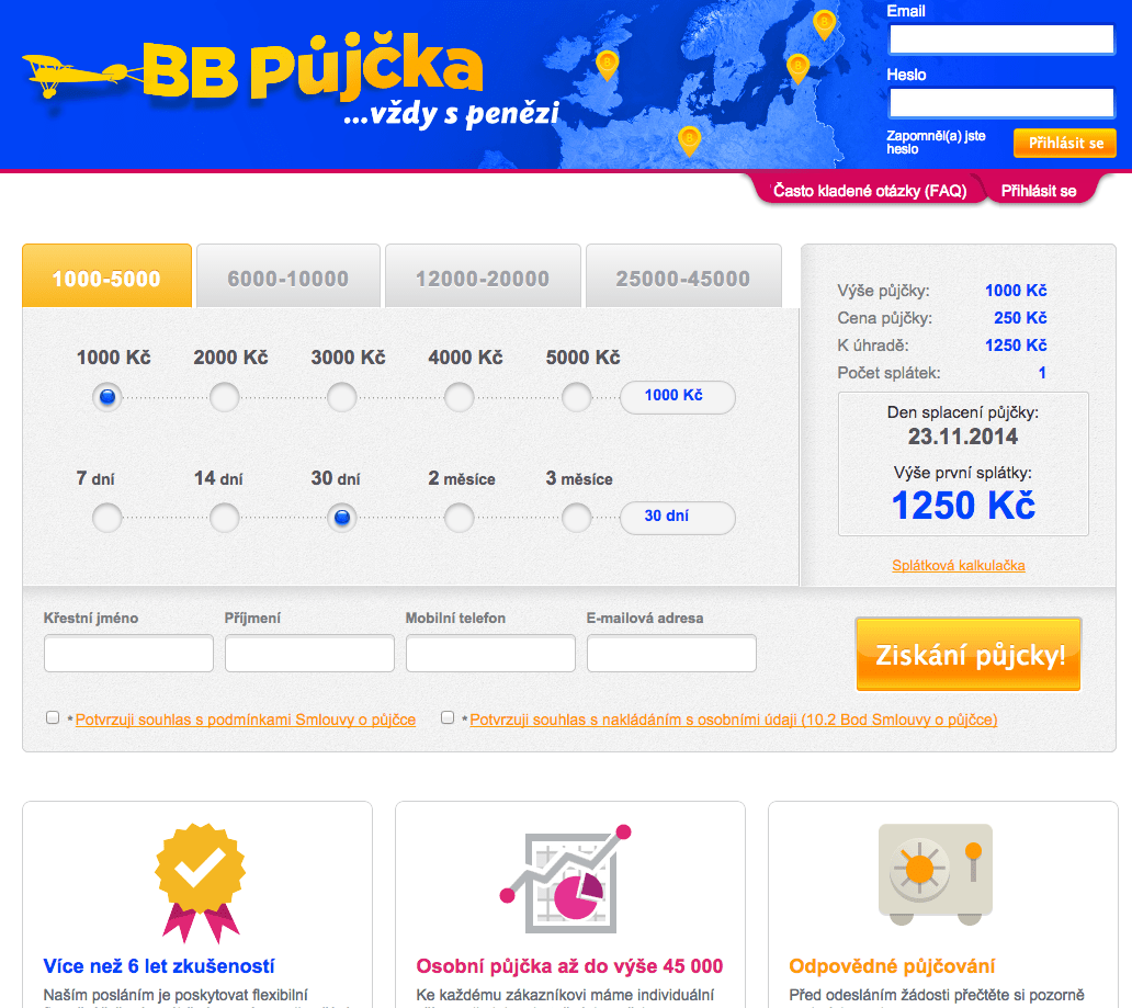 BB půjčka zkušenosti a diskuze
