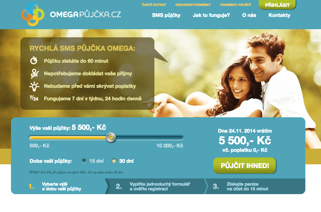 Omega půjčka zkušenosti a diskuze