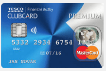Tesco Clubcard - kreditní karta Premium