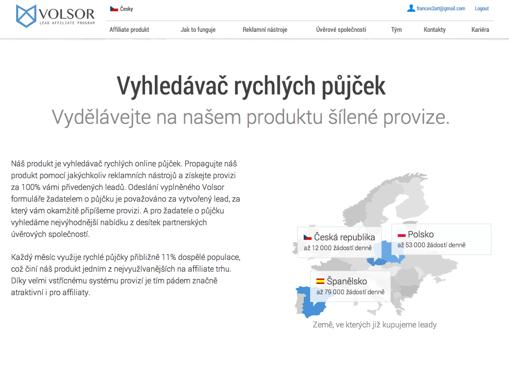 Volsor zkušenosti a diskuze