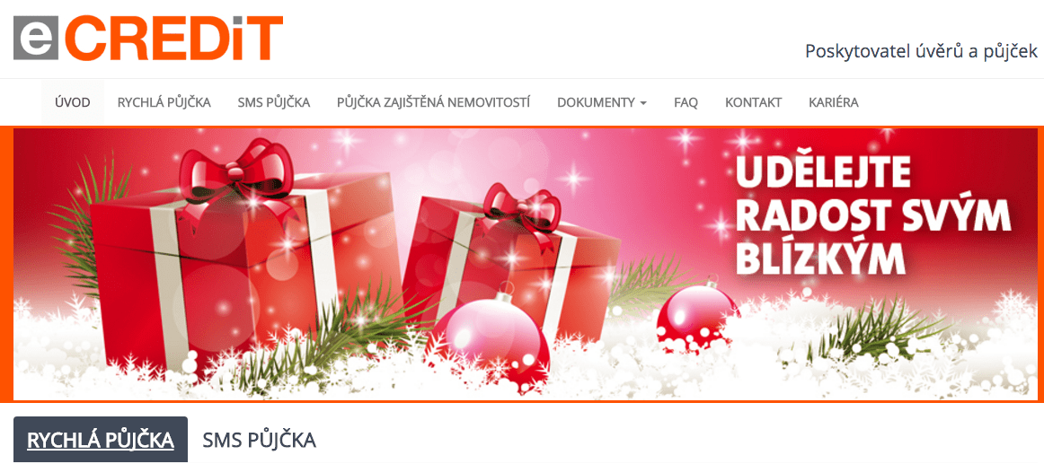 eCredit půjčka zkušenosti a diskuze
