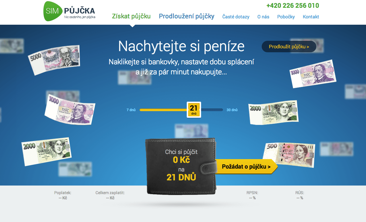 SIM půjčka zkušenosti a diskuze